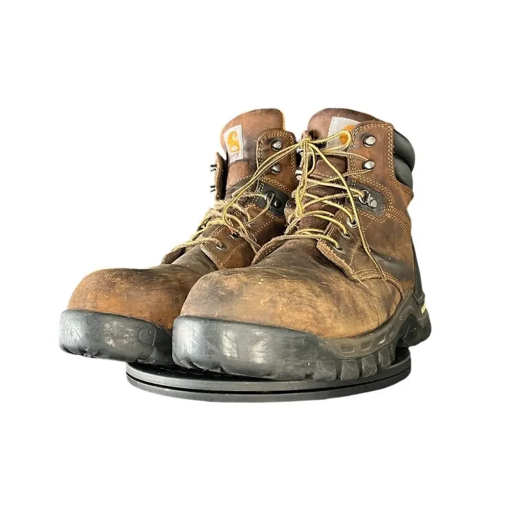 Carhartt Men's Rugged Flex 6" Composite Toe Waterproof Work Boot Size 13 - Picture 2 of 6